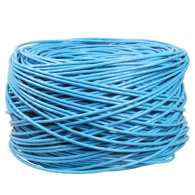 UTP Cat6 24 AWG Cat 5e Patch Cable BC 0.51 IPVC Jacket 4 أزواج 305 م