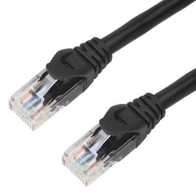 كابل UTP 10Gps 24AWG Cat 6a ، BC7 / 0.2 PVC سترة التصحيح الحبل Cat 6a Amp