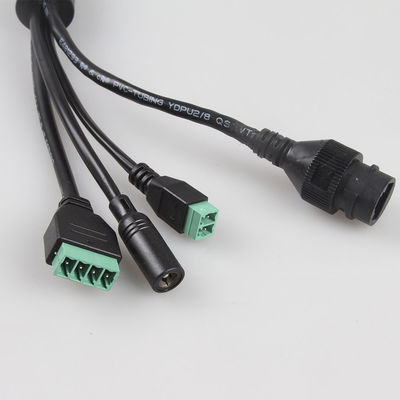 كابل كاميرا صناعي عملي 3.81 RJ45 ، كاميرا كابل LAN مانعة لتسرب الماء