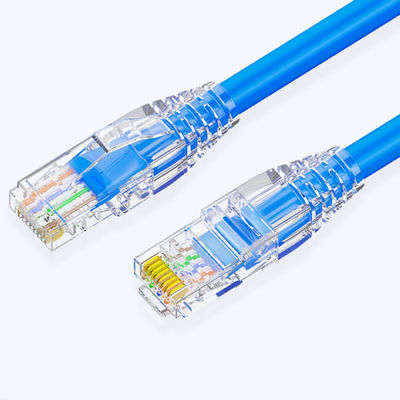 100W PoE + RJ45 Cable Ethernet Cat6 ، Blue Cat6 Gigabit Ethernet Cable