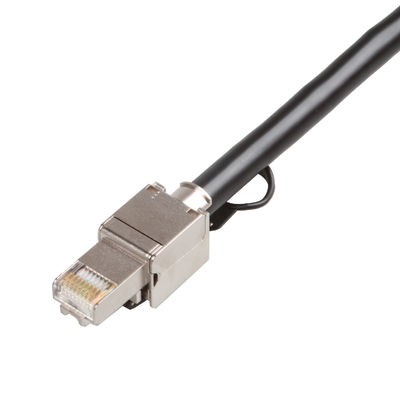 سلك تصحيح مزدوج 24AWG Cat 8 ، كابل 2000MHz Ethernet Cat 8 SFTP