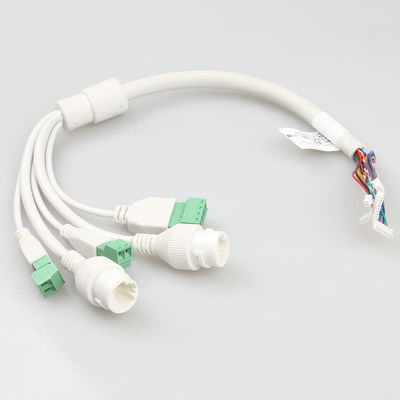 كابل شبكة LAN لكاميرا إيثرنت أسود RJ45 + 3.81 مستقر متعدد الأغراض