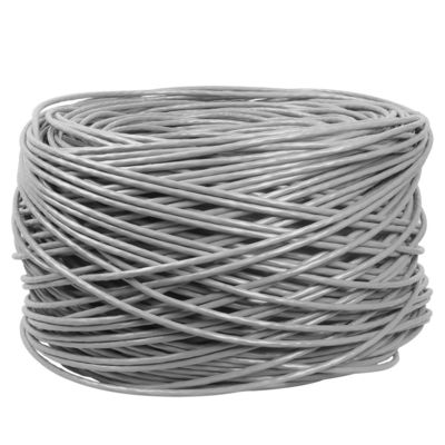 UTP Cat6 24 AWG Cat 5e Patch Cable BC 0.51 IPVC Jacket 4 أزواج 305 م
