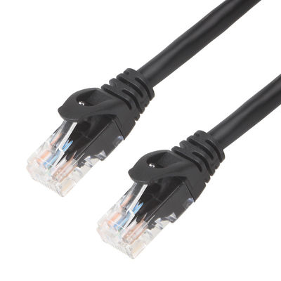 سلك تصحيح ثابت 24AWG Cat 6 UTP ، كابل تصحيح موصل RJ45 من Cat 6