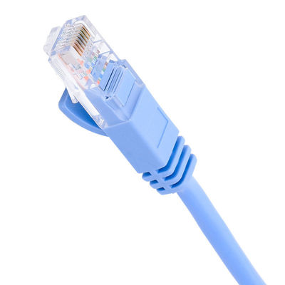 كبل التصحيح النحاسي 24AWG Cat 5e ، BC7 / 0.2 PVC سترة UTP Cat5e