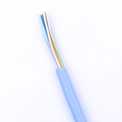 كبل التصحيح النحاسي 24AWG Cat 5e ، BC7 / 0.2 PVC سترة UTP Cat5e