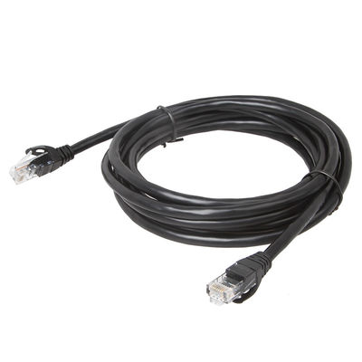 كابل UTP 10Gps 24AWG Cat 6a ، BC7 / 0.2 PVC سترة التصحيح الحبل Cat 6a Amp