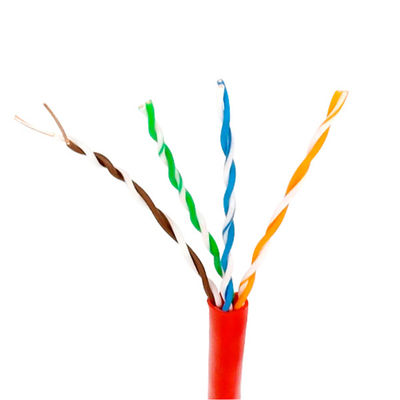 2 أزواج من الكابلات الخارجية 24AWG 1000ft Cat5e ، كابل الشبكة الداخلي Cat5e Speed