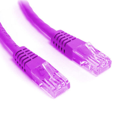 Modem Router UTP Cat5e Patch Cord PVC Jacket لأجهزة تلفزيون الكمبيوتر