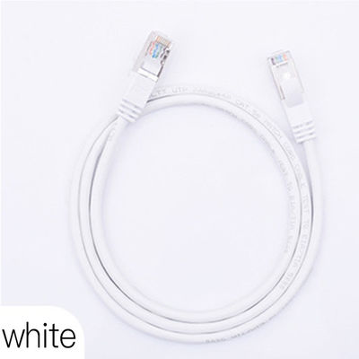 سلك توصيل إيثرنت Cat5e الداخلي 100 متر FTP STP PVC مع موصل RJ45