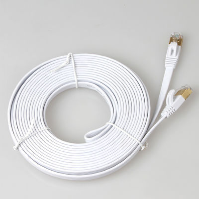 SFTP محمي Cat7 Patch Cord Flat Ethernet متعدد الألوان متين