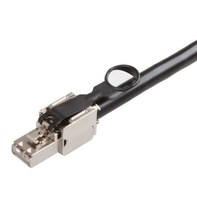 سلك تصحيح مزدوج 24AWG Cat 8 ، كابل 2000MHz Ethernet Cat 8 SFTP