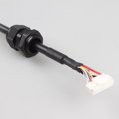 تسخير الأسلاك الصناعية المستقرة ODM مقاوم للماء PHB 2x12 إلى RJ45 + XH2.54