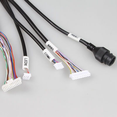 تسخير الأسلاك الصناعية المستقرة ODM مقاوم للماء PHB 2x12 إلى RJ45 + XH2.54