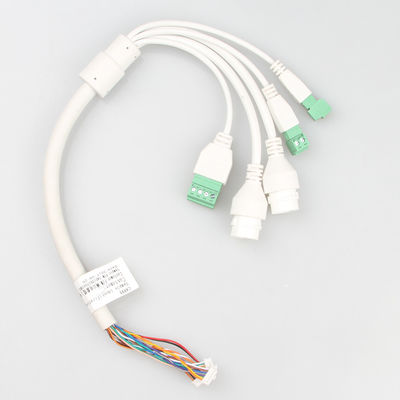كابل شبكة LAN لكاميرا إيثرنت أسود RJ45 + 3.81 مستقر متعدد الأغراض