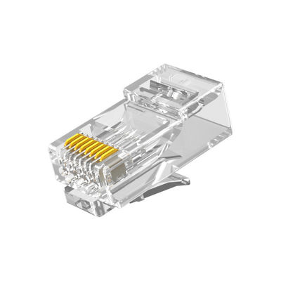 متين موصل PC RJ45 Cat6 ، موصل CAT6 UTP المحمي 8P8C