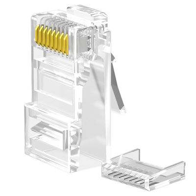 متين موصل PC RJ45 Cat6 ، موصل CAT6 UTP المحمي 8P8C