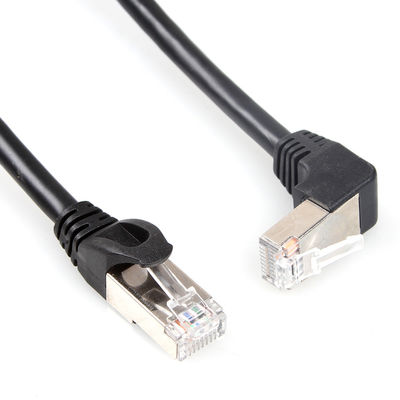 كابل إيثرنت محمي من Cat6 RJ45 SFTP متين يصل إلى 270 درجة