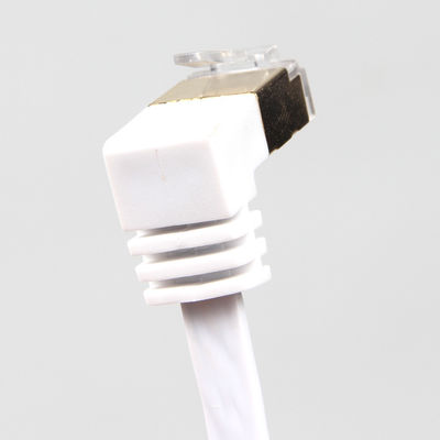 كابل التصحيح المسطح OEM Cat6 دائم 90 درجة إلى زاوية 270 درجة