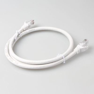 OEM Cat 6a Ethernet Lan Cables Copper 7 / 0.2 PVC / LSZH Jacket مع موصل RJ45