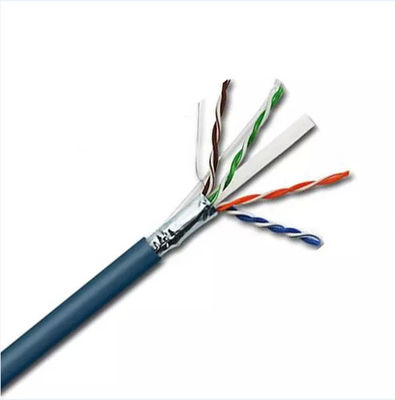 كابلات CCA Cat 6 FTP Ethernet Lan الداخلية 4 أزواج 305m طويلة عالية السرعة