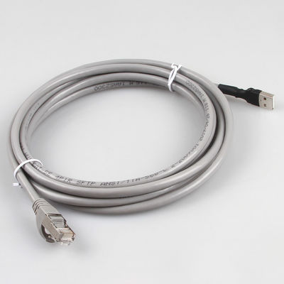 كابل إيثرنت للكمبيوتر 8P8C RJ45 ، كابل محول USB إلى RJ45 متين