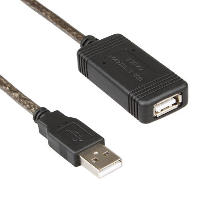دائم PVC USB مكرر نشط كابل ، 30M USB مكرر تمديد كابل