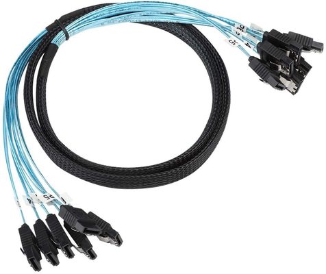 سلك تسخير أنثى الفاصل 6 جيجابت في الثانية SATA III HDD 7pin إلى 7pin للخادم