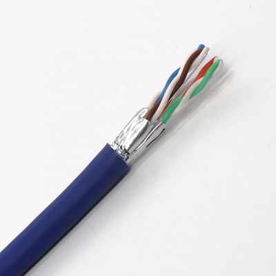 كابل شبكة UTP Cat5e صلب 4 أزواج من سترة CCA موصل PVC