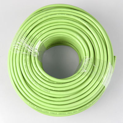 النحاس PVC LSZH Cat7 لان طول الكابل 100 متر متعدد الأغراض PE العزل