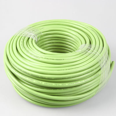 النحاس PVC LSZH Cat7 لان طول الكابل 100 متر متعدد الأغراض PE العزل