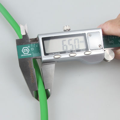 مرونة عالية Cat 5e SFTP AWG26 PVC Green RJ45 Ethernet Cable للتطبيقات الصناعية