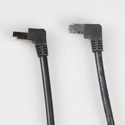 المصنع مباشرة CAT 6 Ethernet Cable Connector Accessories Right Angle Plug
