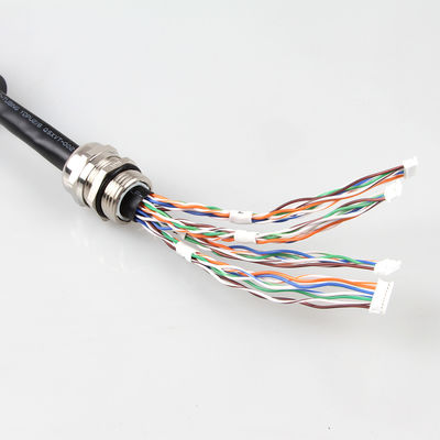 كابل شبكة كابل التصحيح Cat6a1 to 4 المخصص من المصنع للهندسة