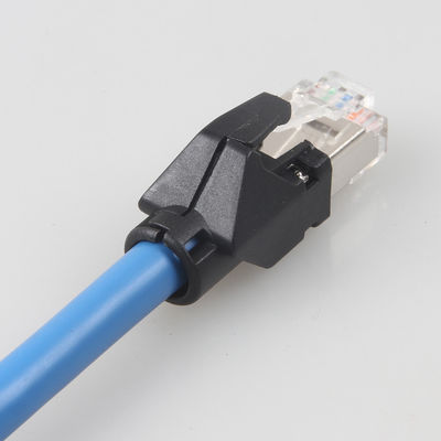 كابل شبكة إيثرنت Cat6a S / FTP 6 أقدام RJ45 كبل شبكة سلسلة السحب الصناعي